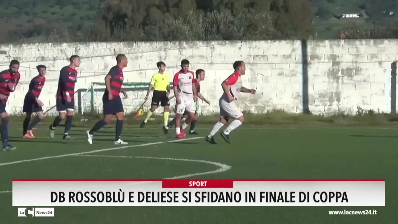 Db rossoblù e Deliese si sfidano in finale di coppa