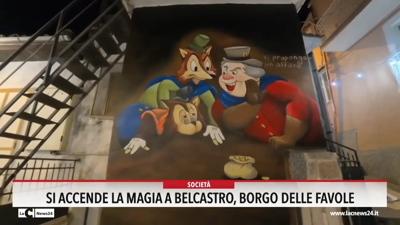 Si accende la magia a Belcastro, borgo delle favole