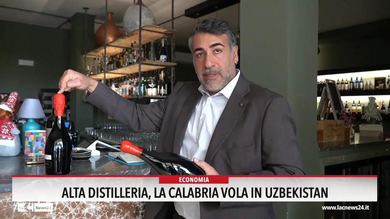 Alta distilleria, la Calabria vola in Uzbekistan