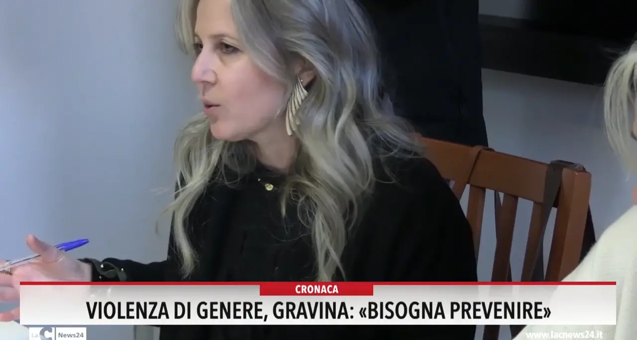 Violenza di genere, Gravina: «Bisogna prevenire»