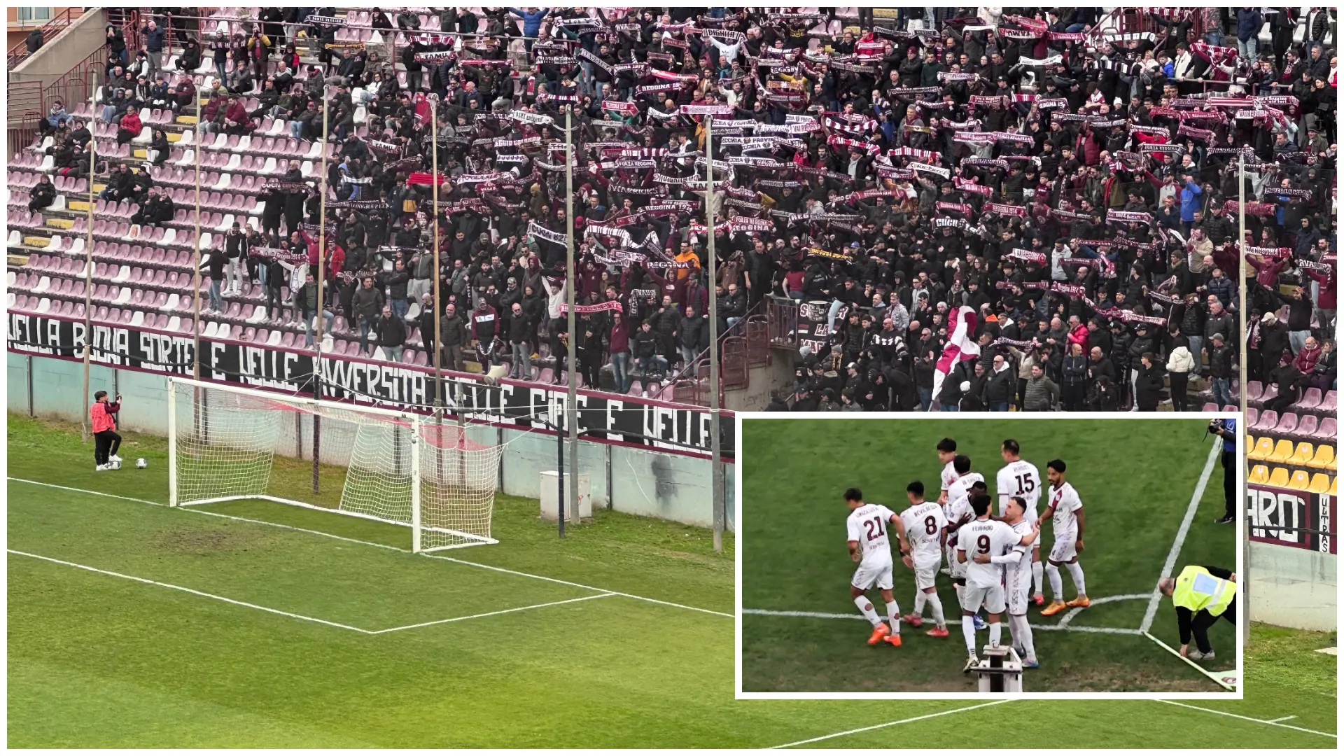 La Reggina inaugura il girone di ritorno con il piede giusto: CastrumFavara battuto 2-0 al Granillo\n