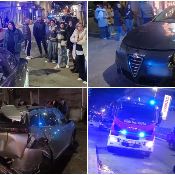 Catona, prima lo scontro poi la carambola sulla nazionale: coinvolte quattro auto