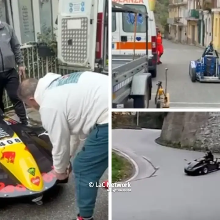 Velocità senza motore, a Nocera Terinese successo per la prima edizione del\u00A0Befana Gravity Race\n