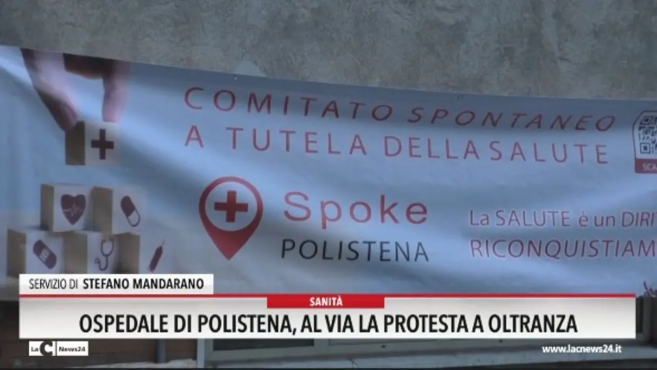 Ospedale di Polistena, al via la protesta a oltranza
