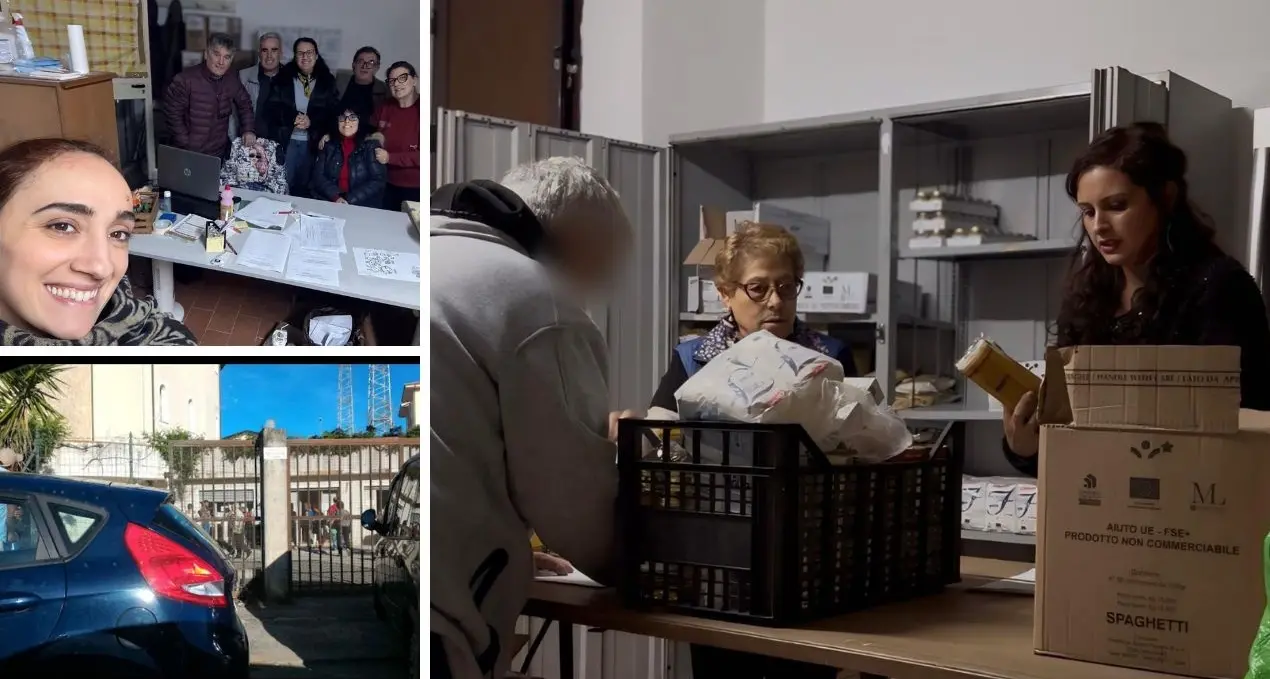 Calabria a rischio povertà: «A Vibo ogni mese distribuiamo 350 pacchi, in difficoltà famiglie e giovani malpagati»