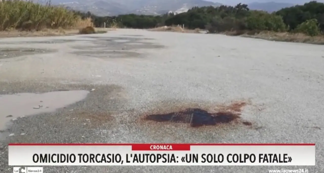 Omicidio Torcasio, l'autopsia: «Un solo colpo fatale»