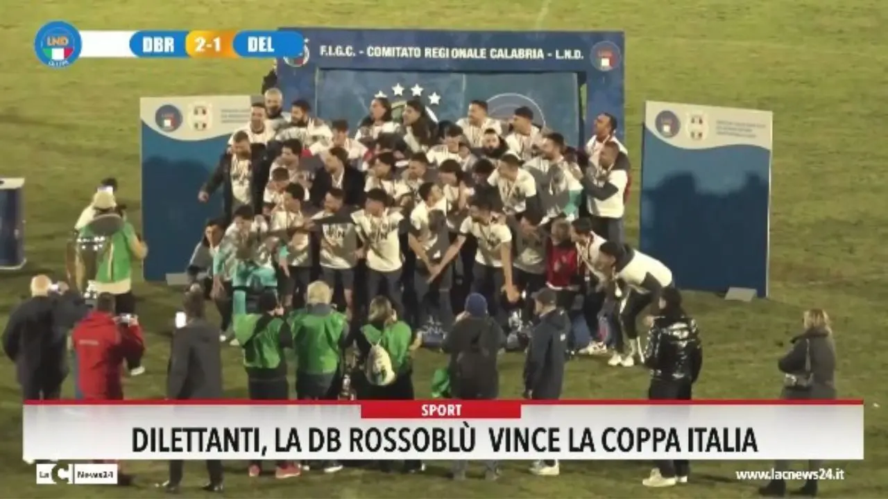 Dilettanti, la DB Rossoblù vince la Coppa Italia