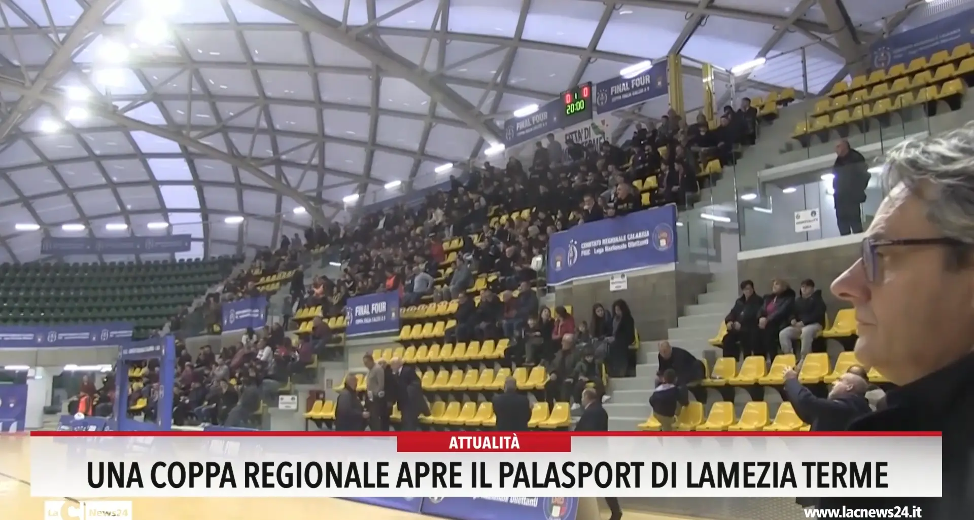 Una coppa regionale apre il Palasport di Lamezia Terme
