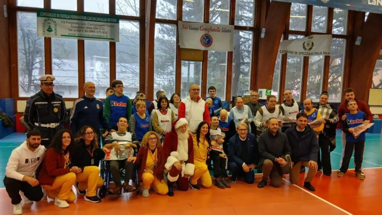 Camigliatello Silano, la Befana solidale dell’associazione “Calcia l’autismo\"
