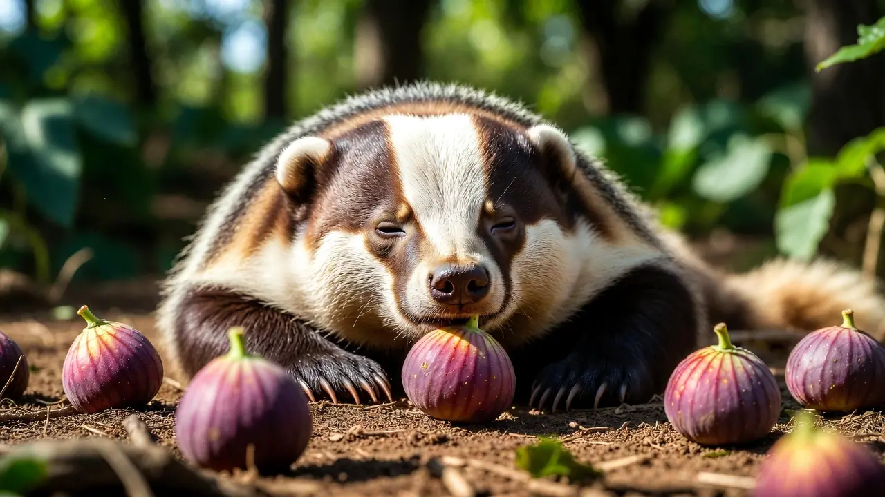 Fichi a volontà e coma etilico: la disavventura di un tasso troppo goloso\n