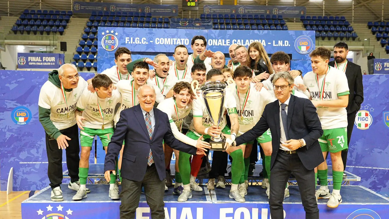 Calcio a 5, l’Icierre Lamezia conquista la Coppa Italia.\u00A0Nel femminile trionfa l'Arcudace Palmi\n