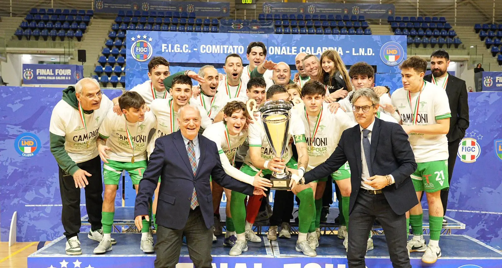 Calcio a 5, l’Icierre Lamezia conquista la Coppa Italia.\u00A0Nel femminile trionfa l'Arcudace Palmi\n