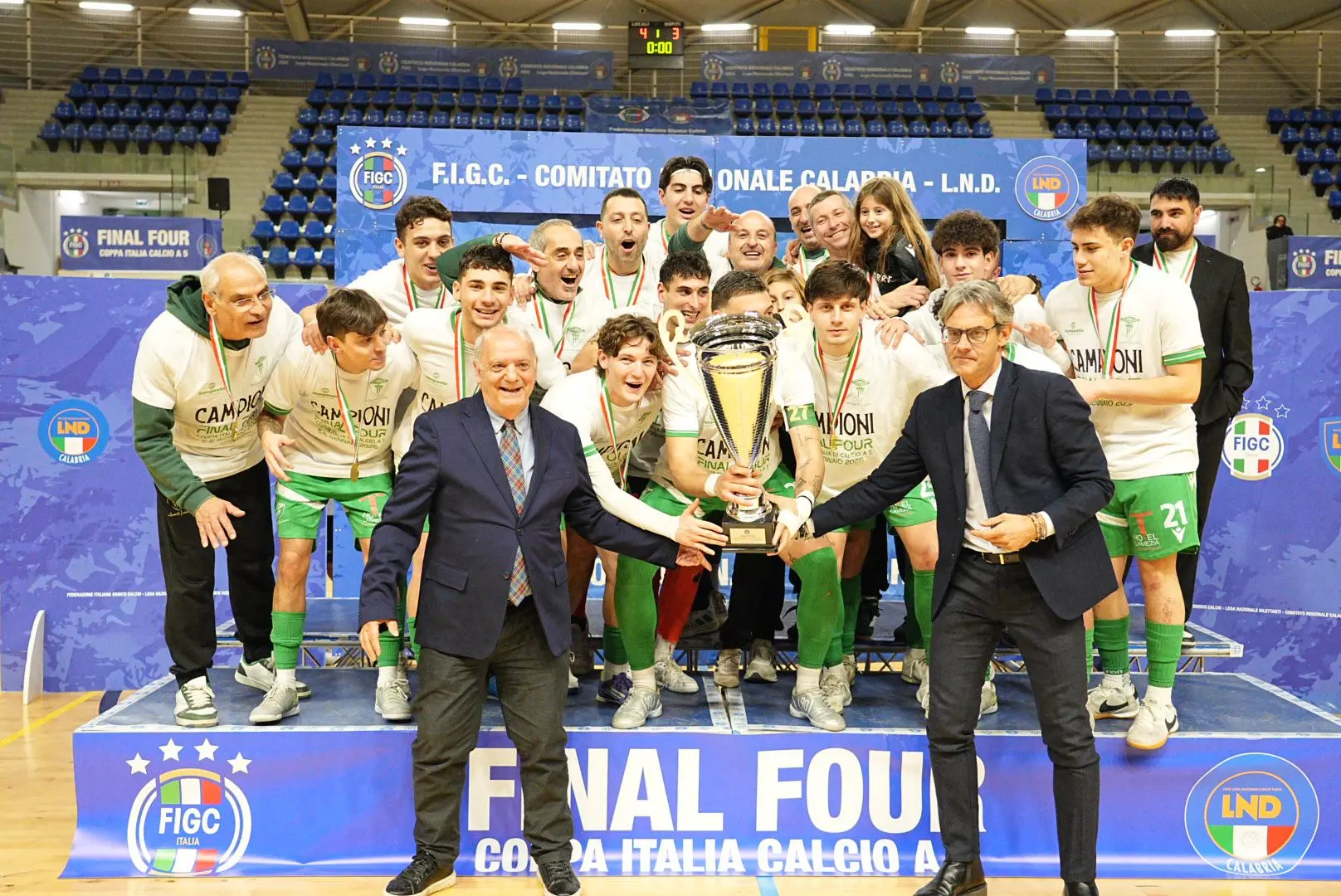 Calcio a 5, l’Icierre Lamezia conquista la Coppa Italia.\u00A0Nel femminile trionfa l'Arcudace Palmi\n