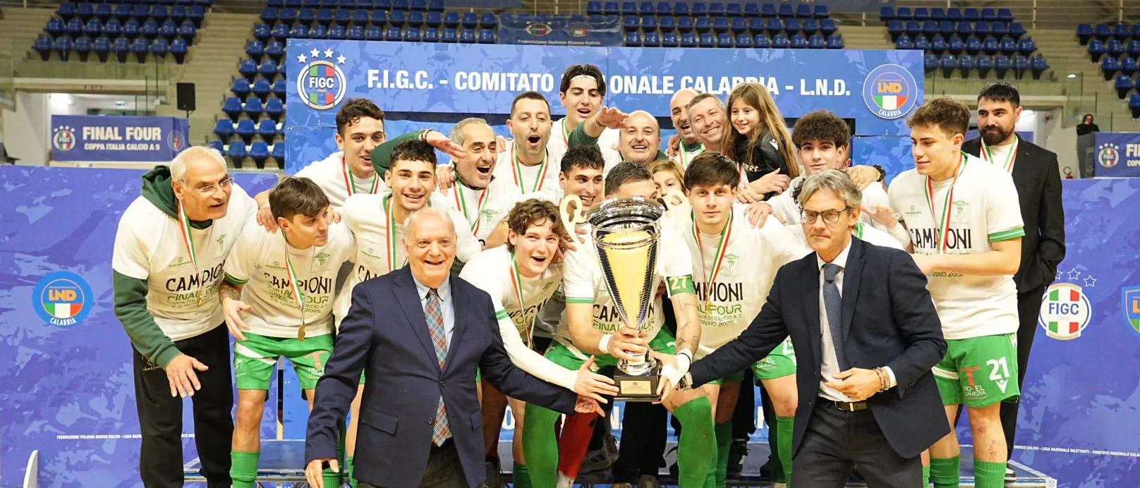 Calcio a 5, l’Icierre Lamezia conquista la Coppa Italia.\u00A0Nel femminile trionfa l'Arcudace Palmi\n