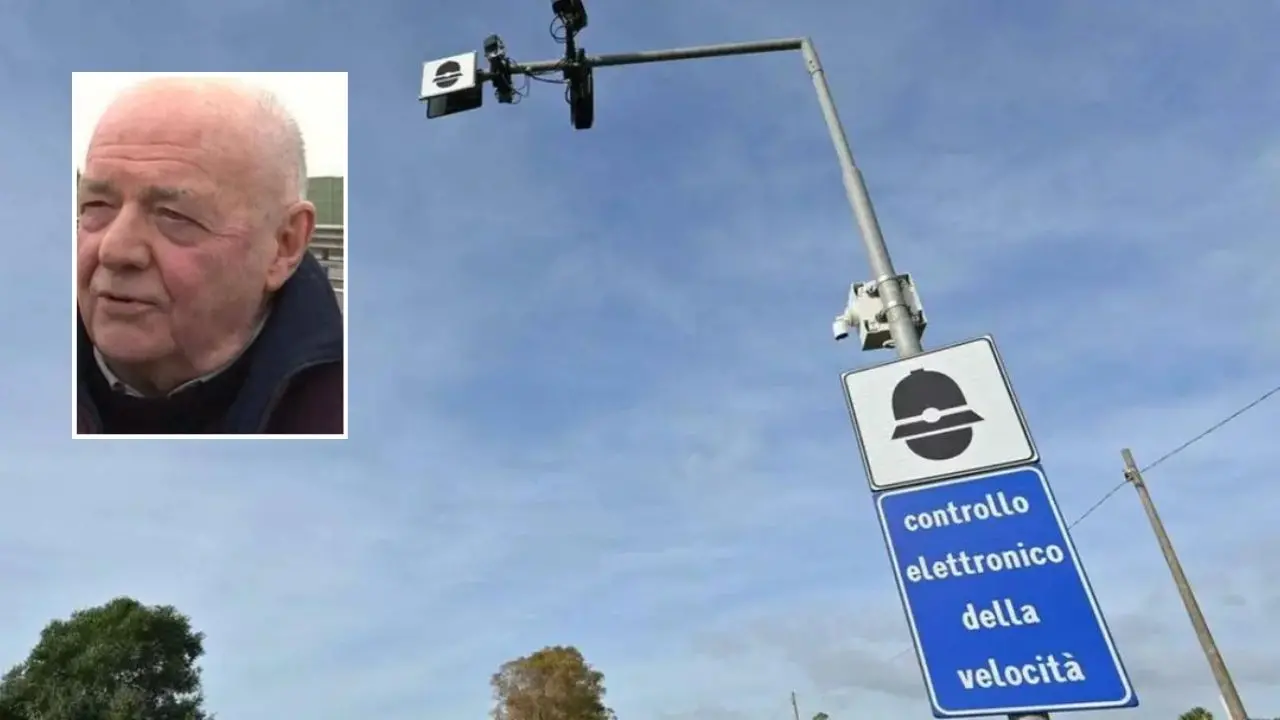 Autovelox, nel riquadro l\\'ingegnere Antonio Menegon