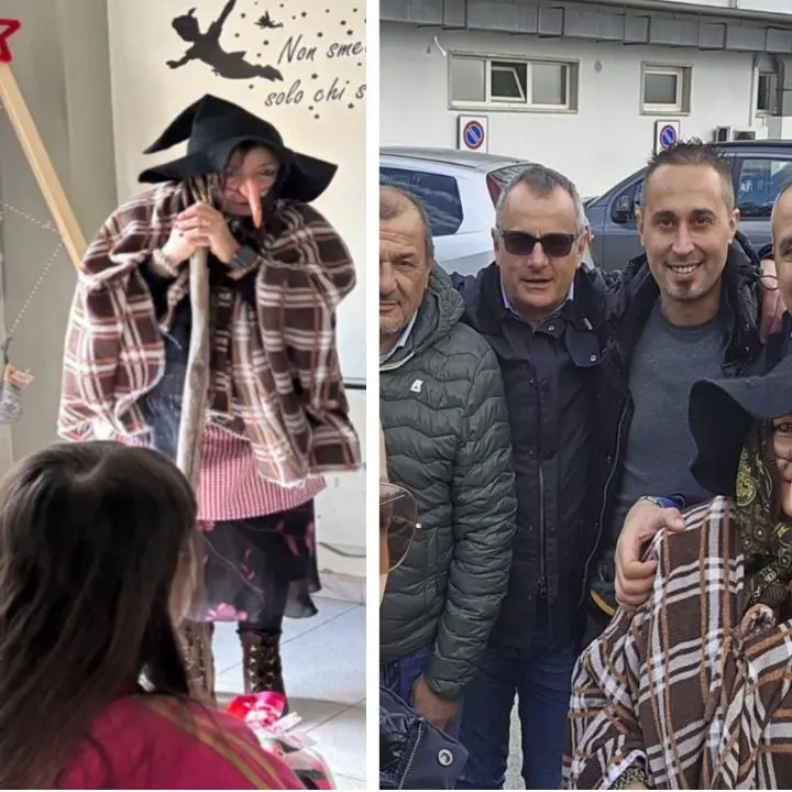 Polistena, la Befana porta sorrisi all’orfanotrofio della Comunità Beato Luigi Monti\n