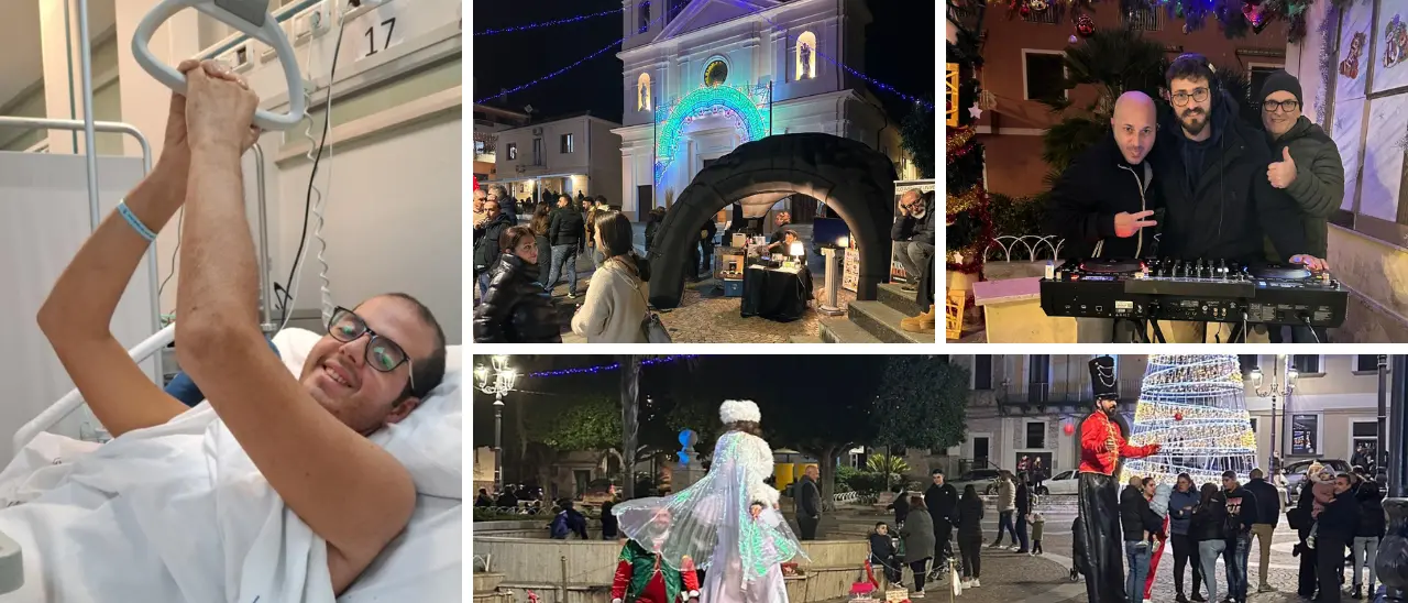 Briatico abbraccia Gianmarco, serata di festa in piazza con raccolta fondi per il 25enne vittima di un incidente sul lavoro\n