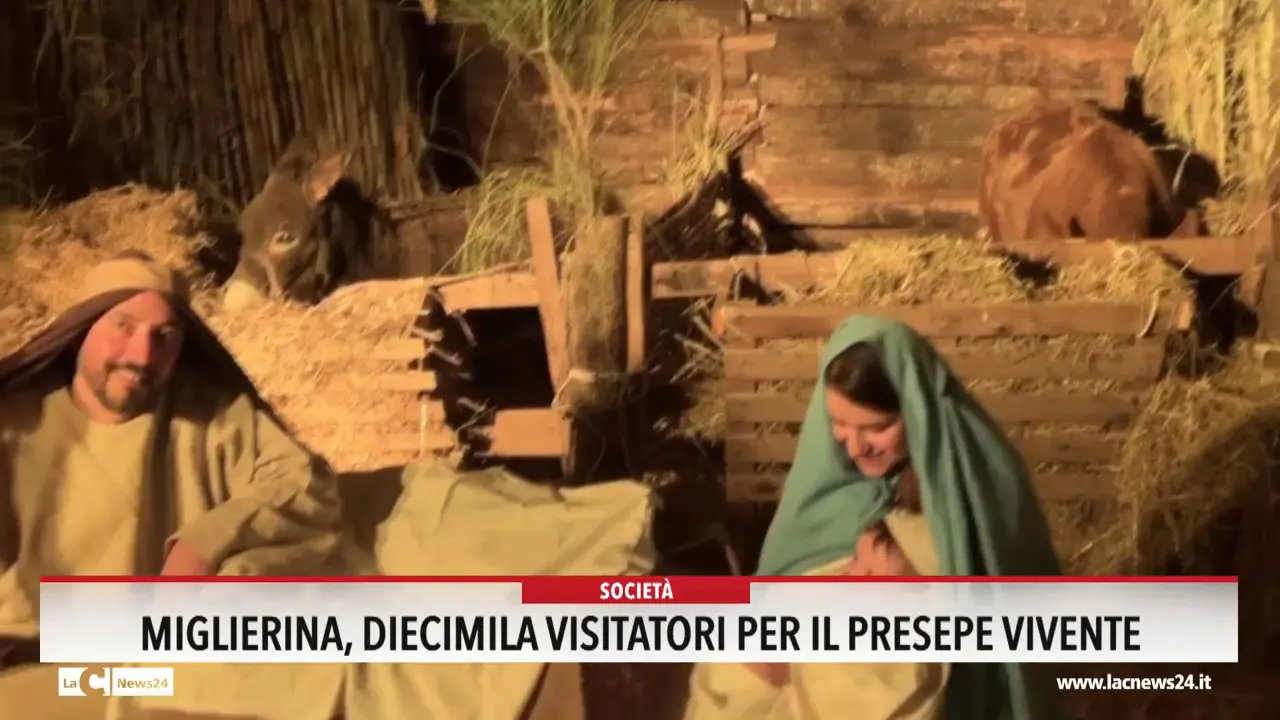 Miglierina, diecimila visitatori per il presepe vivente