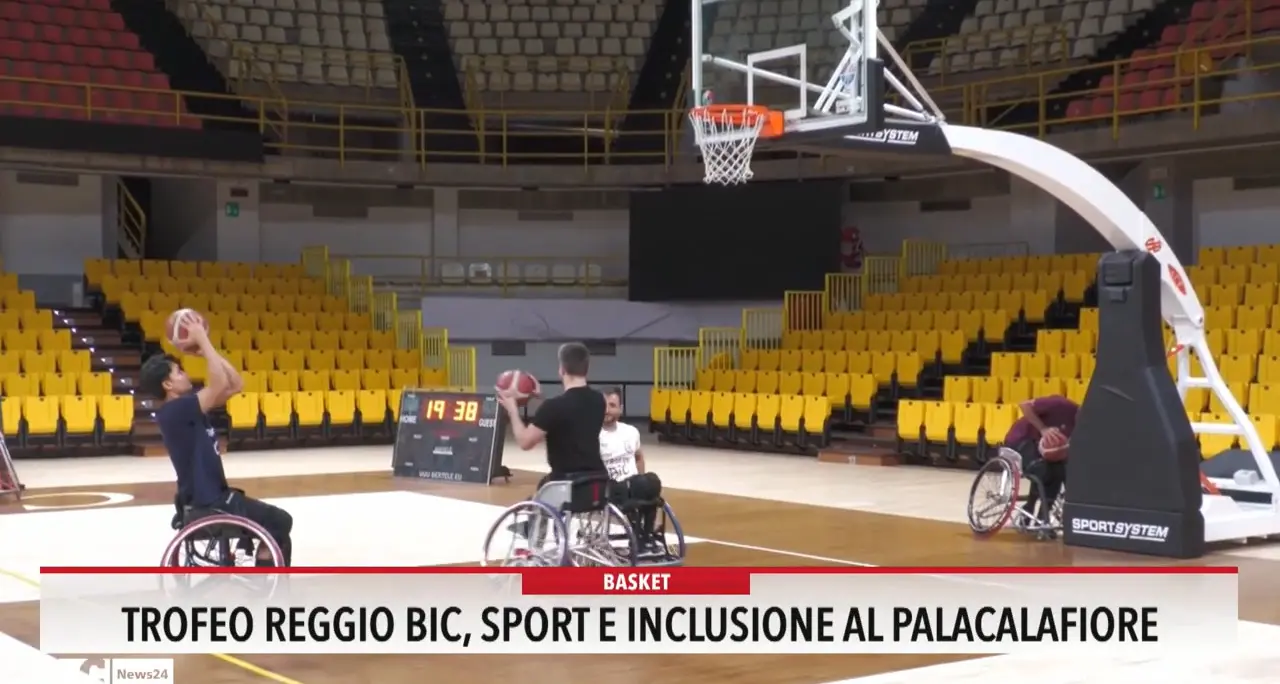 Trofeo Reggio Bic, sport e inclusione al Palacalafiore