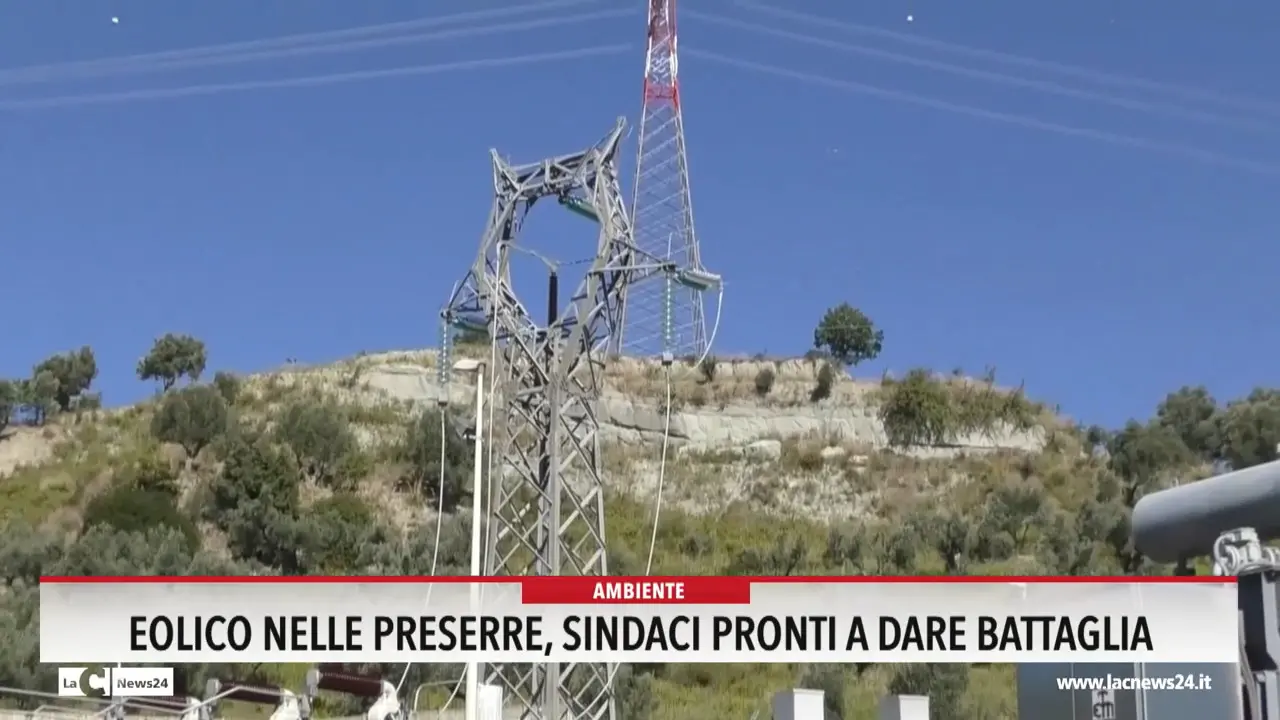 Eolico, nelle Preserre sindaci pronti a dare battaglia