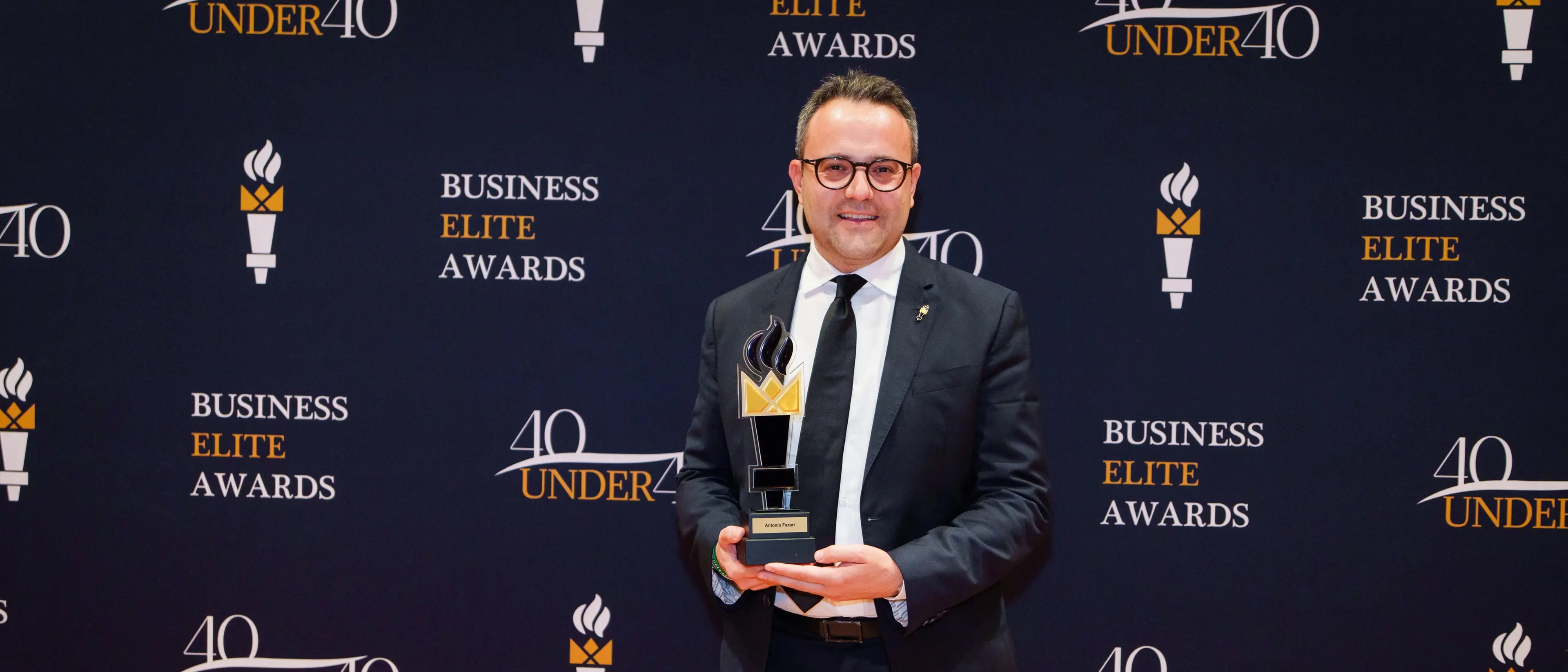 Antonio Fazari premiato tra i “40 Under 40” Europe 2025 ai Business Elite Awards\n