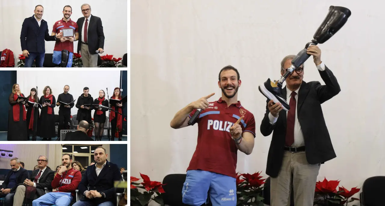 «La felicità è in quello che abbiamo già», il campione paralimpico Lambertini emoziona la platea di Vibo\n