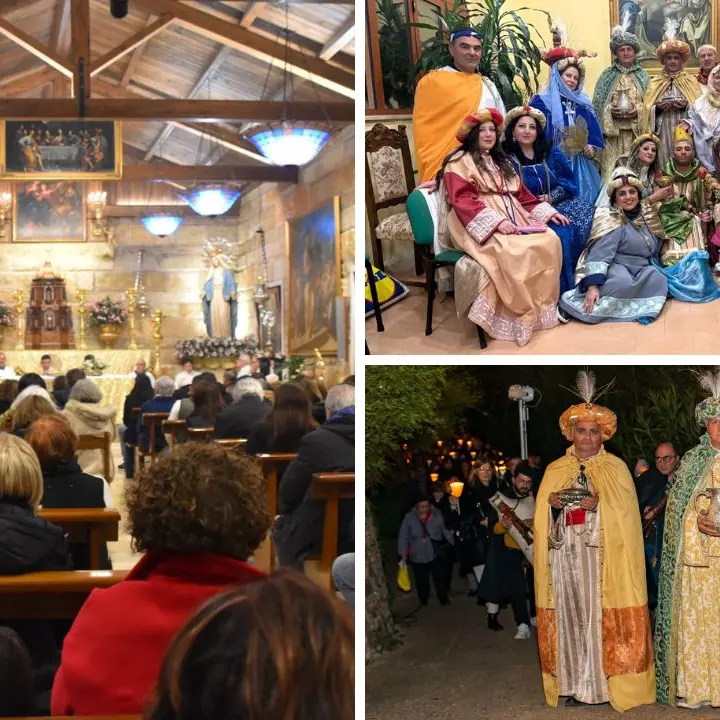 Successo a Bagnara Calabra per il corteo dei re magi: folla alla Cittadella dell’Immacolata\n