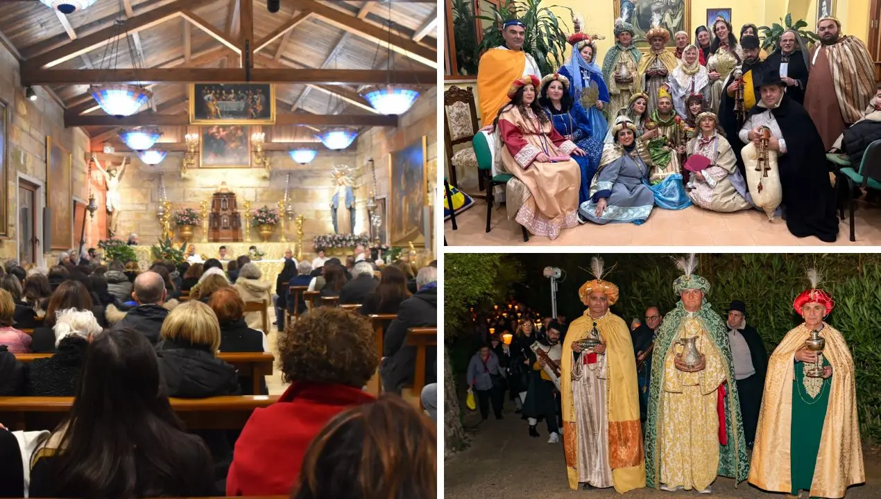 Successo a Bagnara Calabra per il corteo dei re magi: folla alla Cittadella dell’Immacolata\n