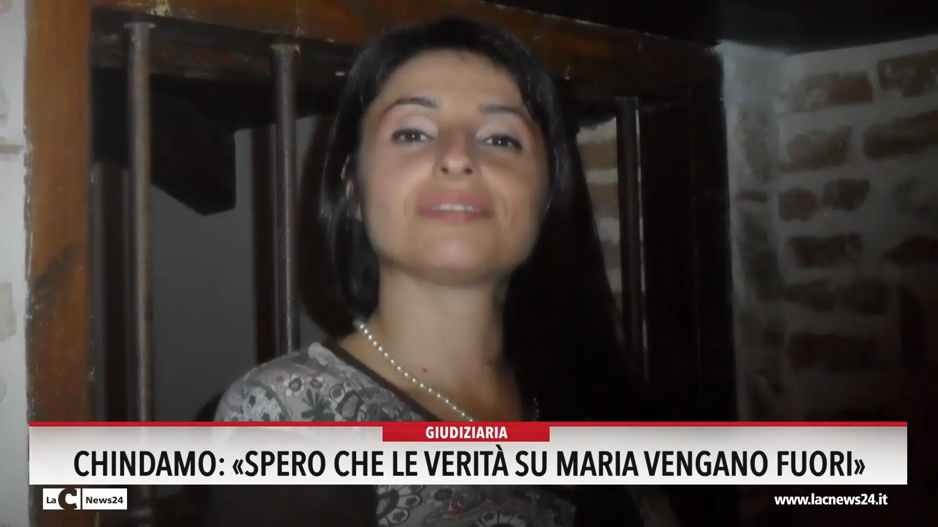 Chindamo: «Spero che le verità su Maria vengano fuori»