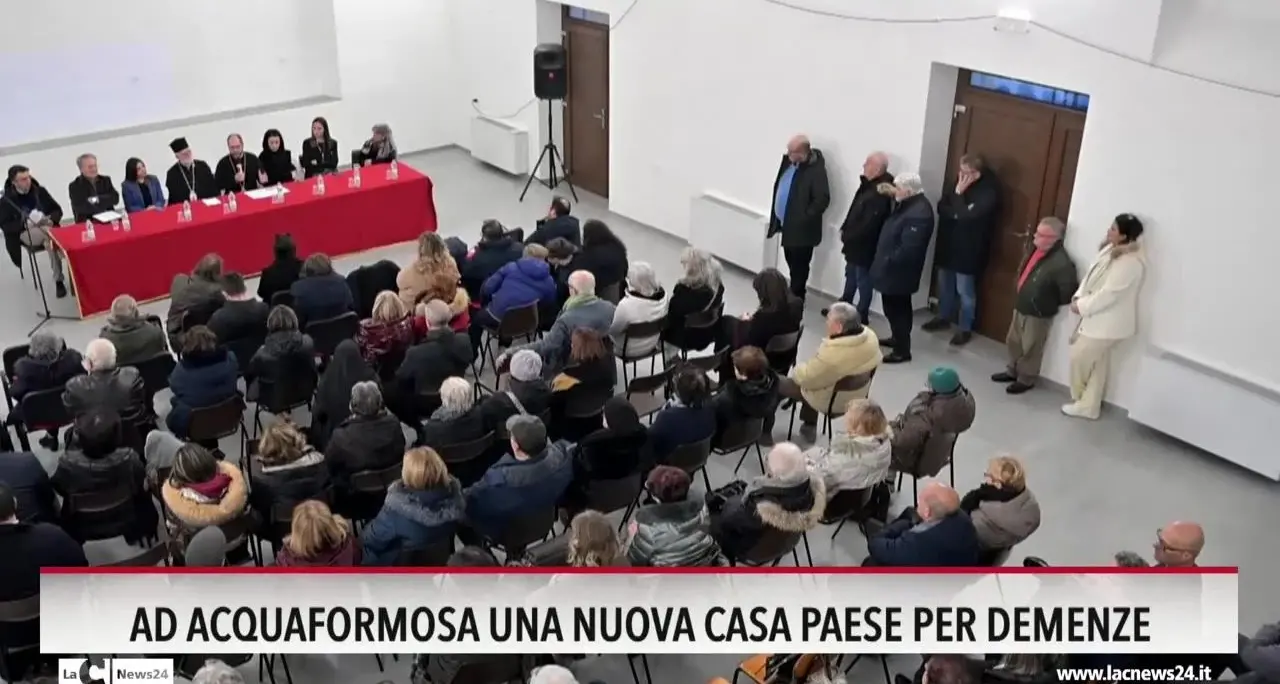 Ad Acquaformosa una nuova casa paese per demenze