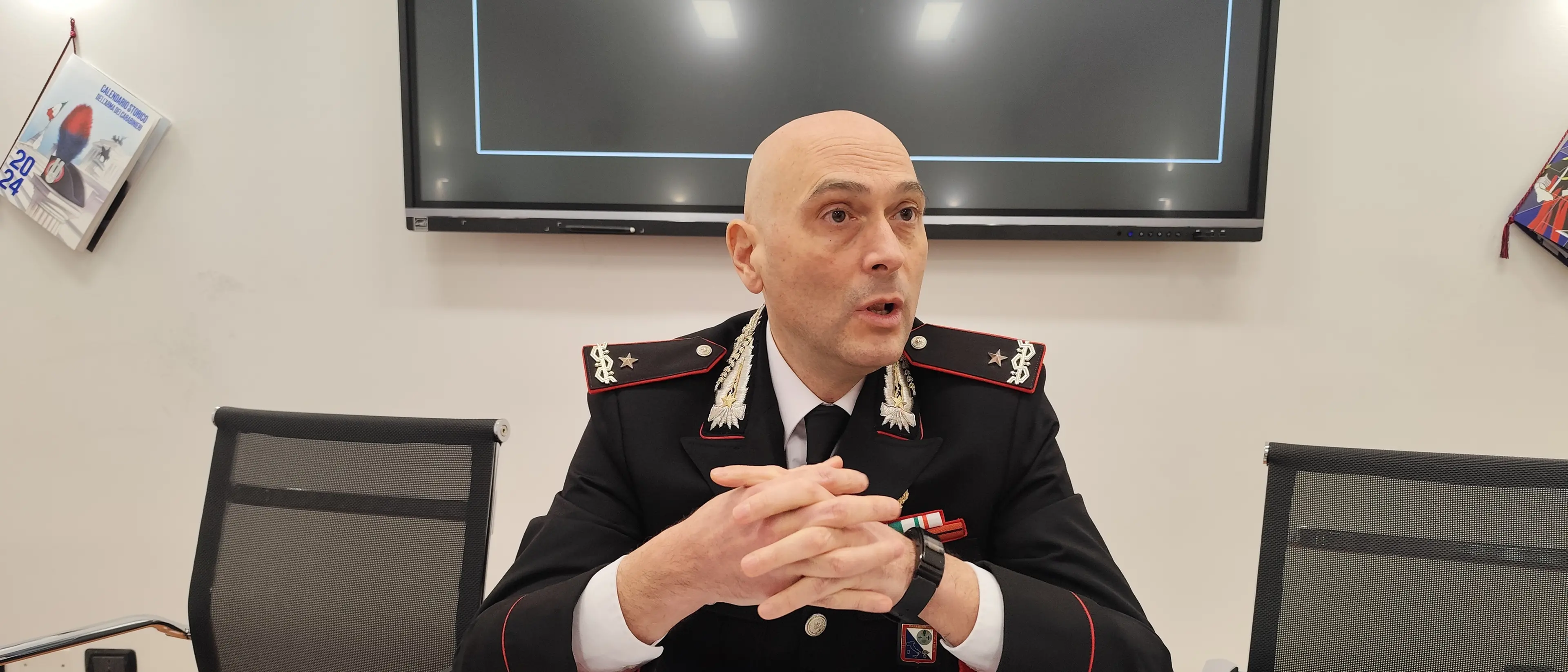 L’impegnativo 2025 dell’Arma dei Carabinieri promosso dal comandate Totaro: «Pagine indelebili nella lotta al crimine»\n