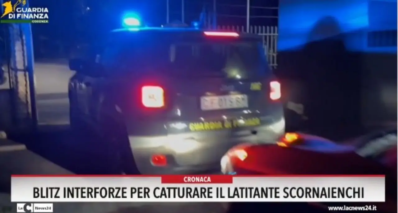 Blitz interforze per catturare il latitante Scornaienchi