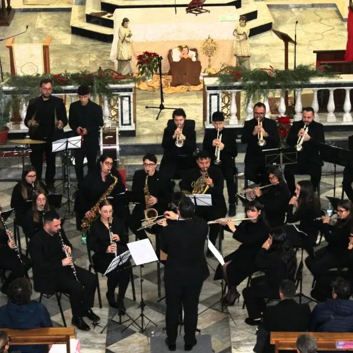 Grande successo per il Concerto di Natale del Corpo Bandistico Città di Cirò\n