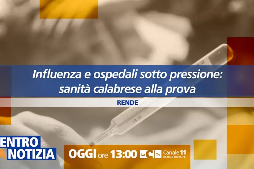 Influenza e ospedali calabresi sotto pressione: approfondimento a Dentro la notizia\n