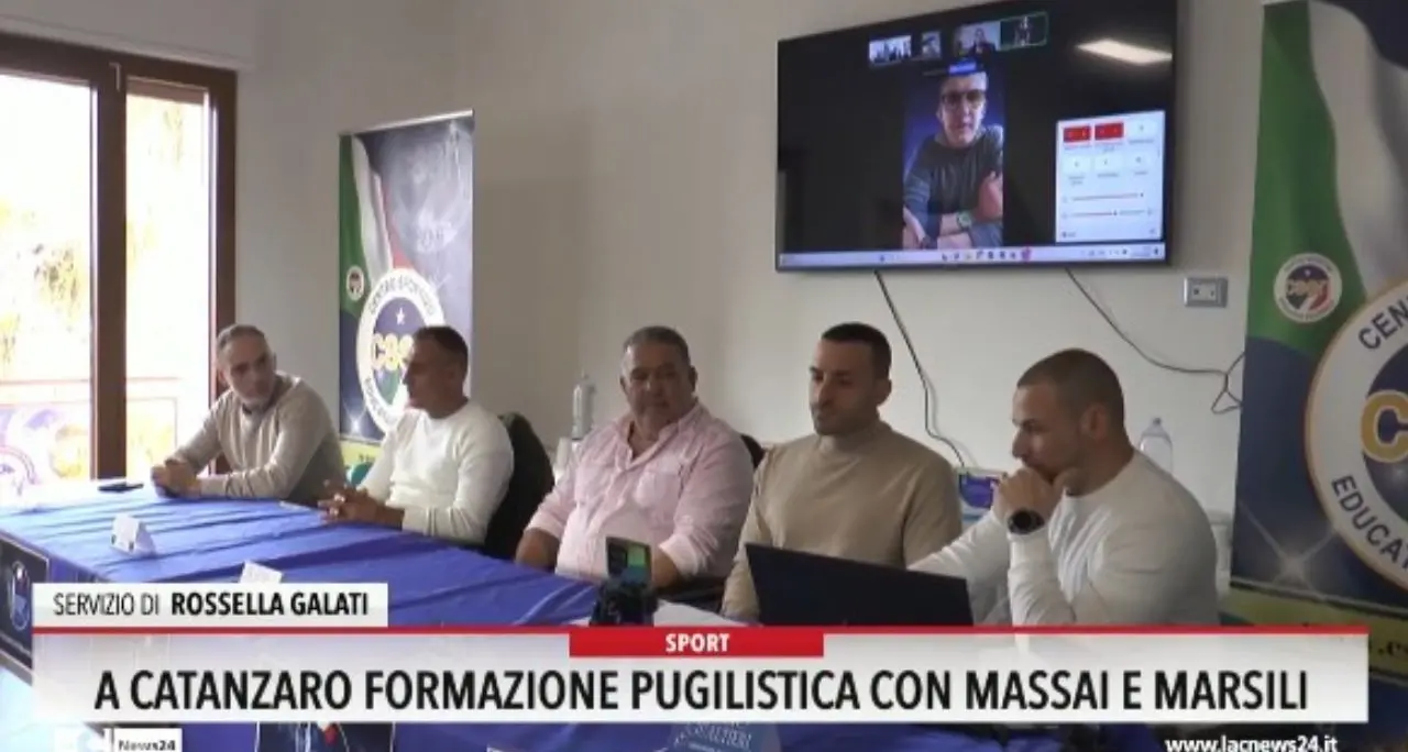 A Catanzaro formazione pugilistica con Massai e Marsili