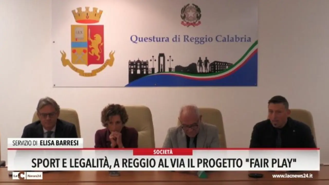 Sport e legalità, a Reggio al via il progetto \"Fair play\"