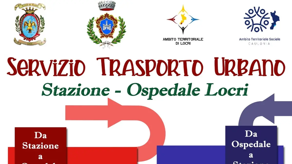 Locri, al via\u00A0il servizio-navetta dalla\u00A0Stazione all’Ospedale e viceversa\n\n\n