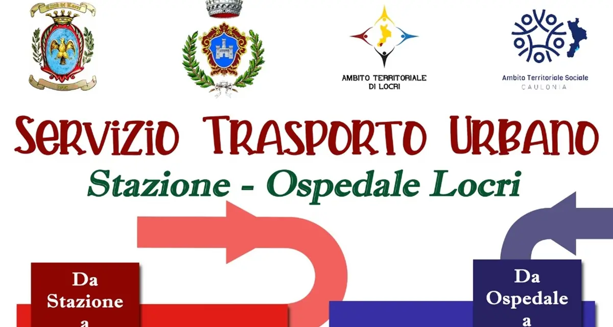 Locri, al via\u00A0il servizio-navetta dalla\u00A0Stazione all’Ospedale e viceversa\n\n\n