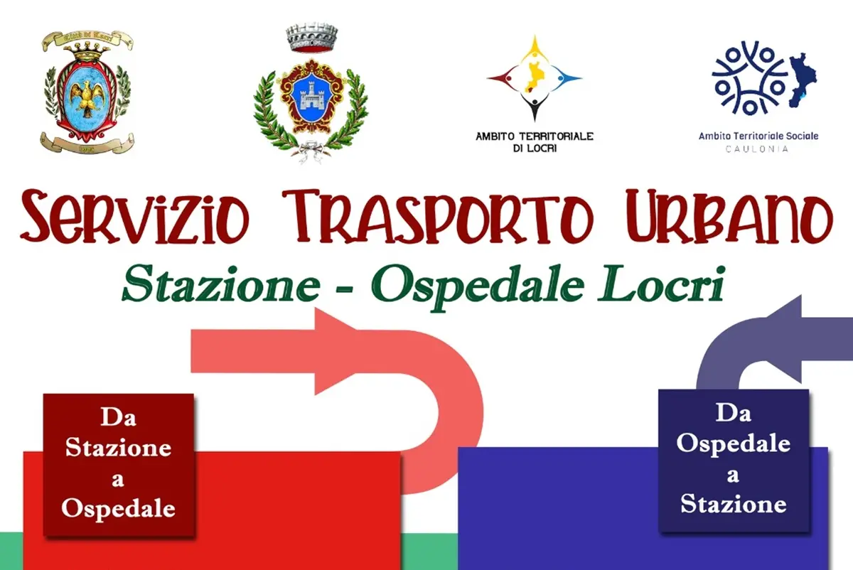 Locri, al via\u00A0il servizio-navetta dalla\u00A0Stazione all’Ospedale e viceversa\n\n\n