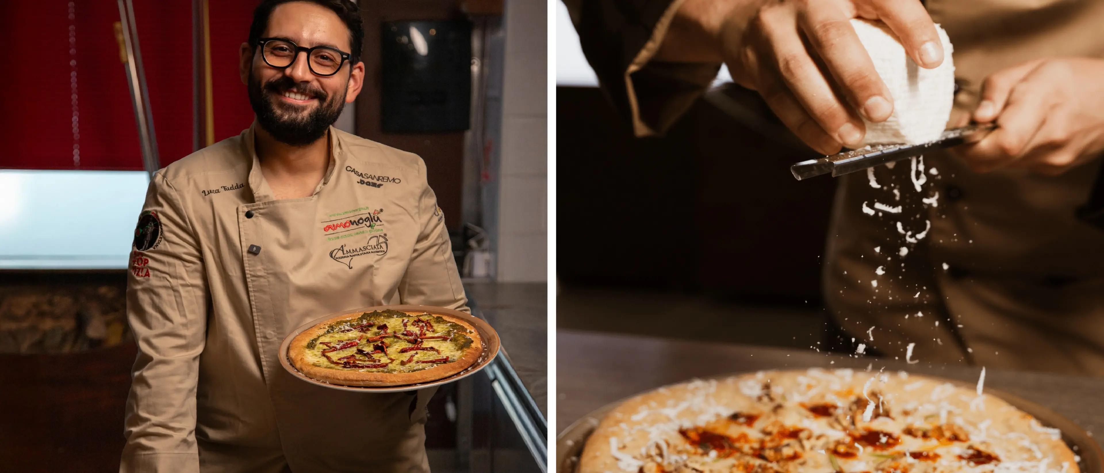 Pizza (senza glutine)\u00A0inclusiva dalla Calabria: Luca Tudda porta Amonoglù a Bologna e Rimini\n