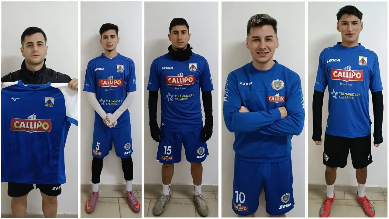 Calcio, Pizzo si rifà il look per il girone di ritorno: ben cinque nuovi innesti alla corte del\u00A0tecnico Brasile\n