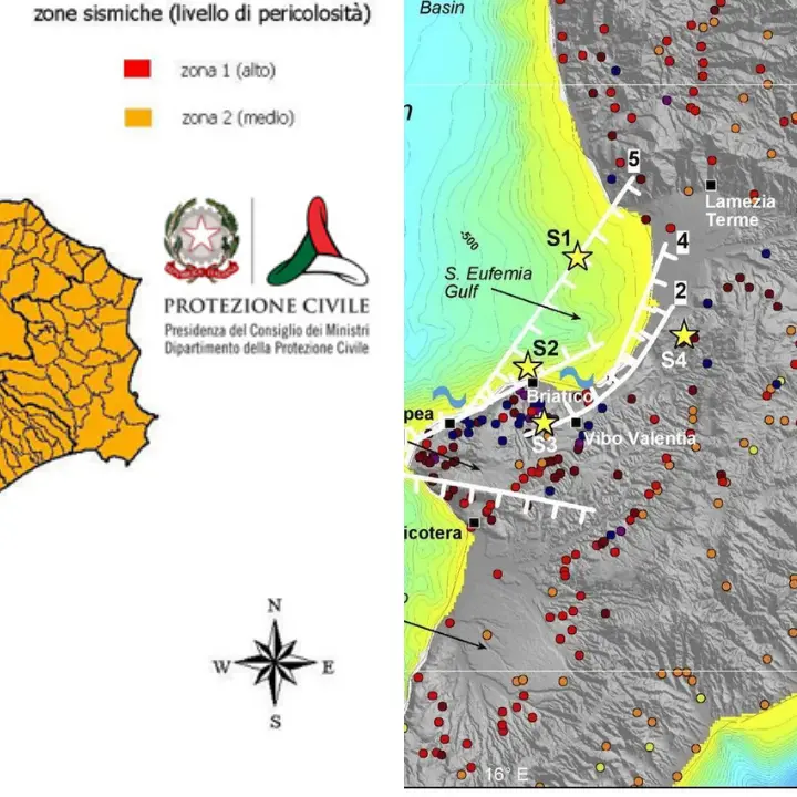 La paura del terremoto nel Vibonese: territorio classificato a rischio massimo e il ricordo del distruttivo sisma del 1905\n