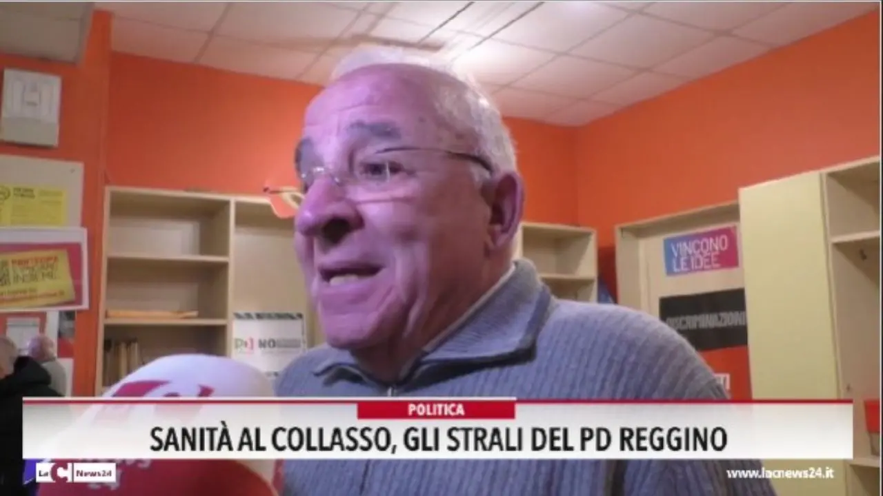 Sanità al collasso, gli strali del Pd reggino