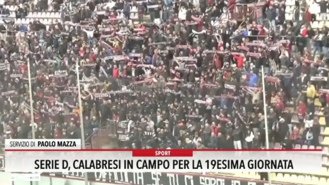 Serie D calabresi in campo per la 19esima giornata