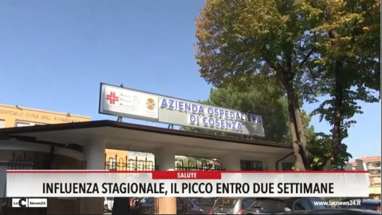 Influenza stagionale, il picco entro due settimane