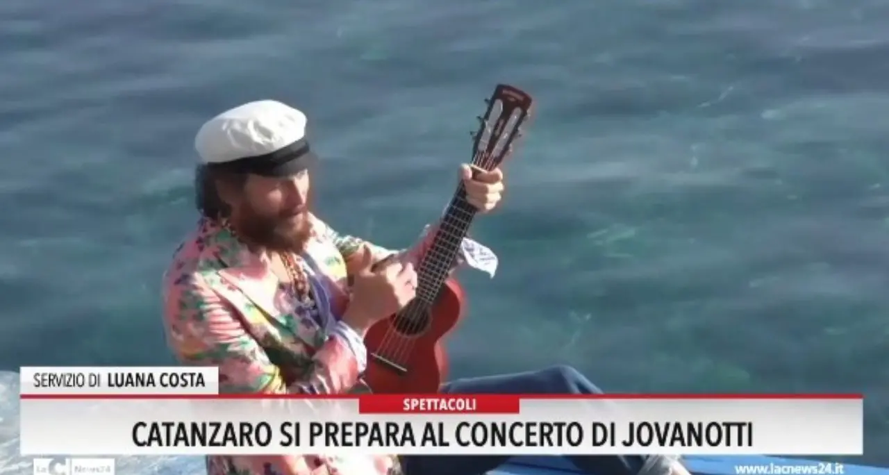 Catanzaro si prepara al concerto di Jovanotti