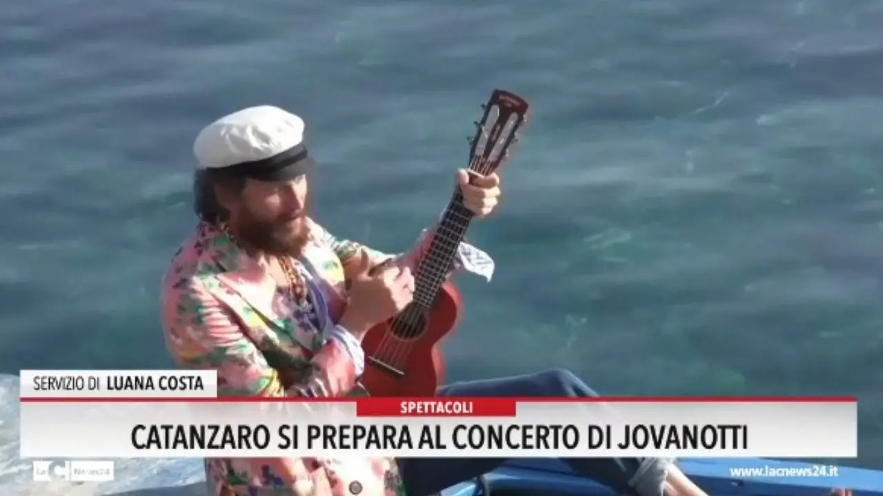 Catanzaro si prepara al concerto di Jovanotti