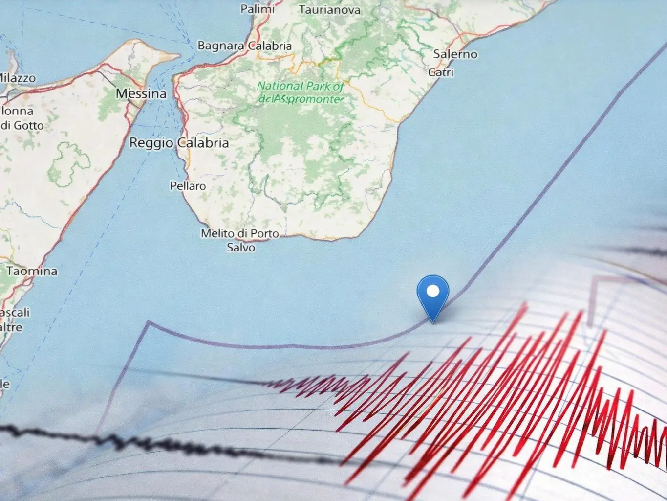 Paura all'alba in Calabria per uno dei terremoti più forti degli ultimi decenni, scossa avvertita fino a Malta