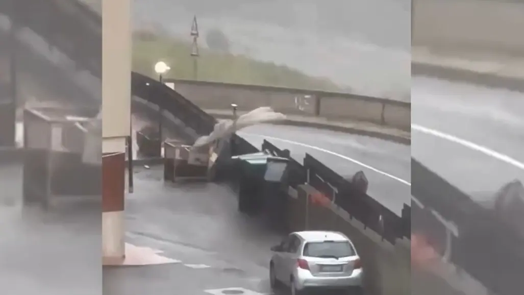 Tempesta di vento investe la Calabria: forti raffiche e temporali