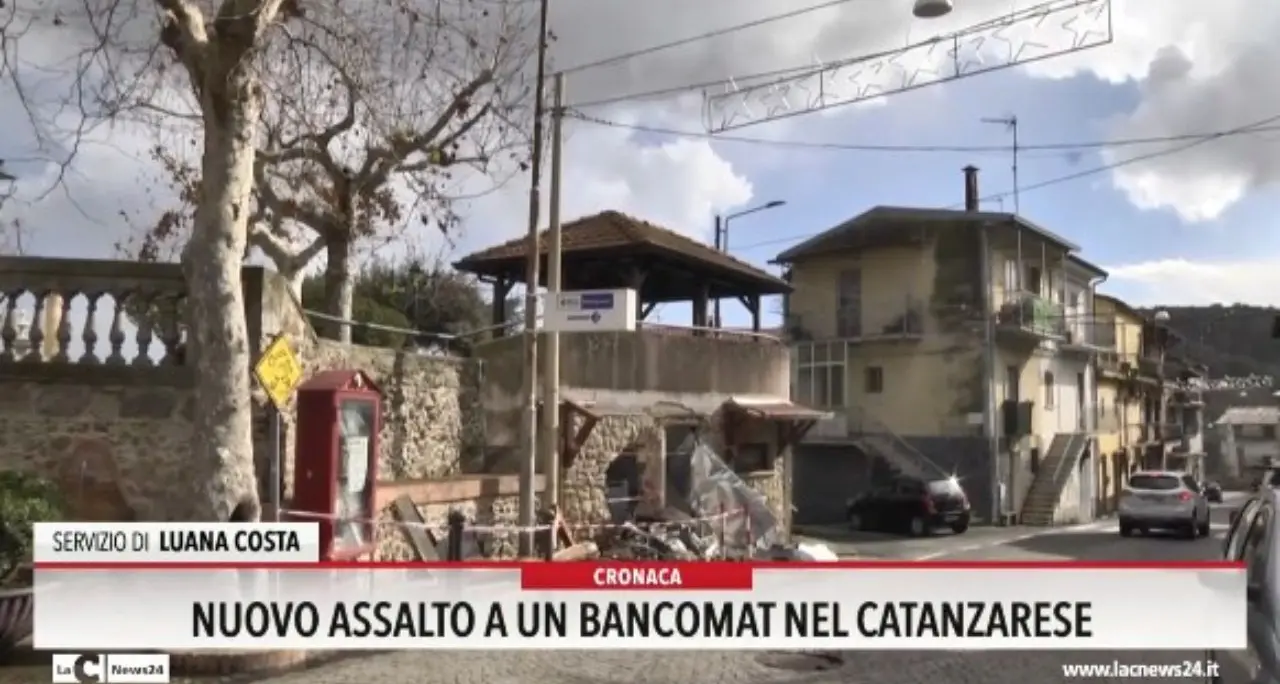Nuovo assalto a un bancomat nel Catanzarese